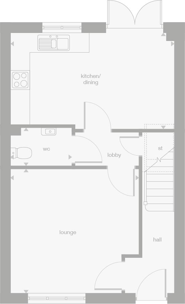 2D floor plan