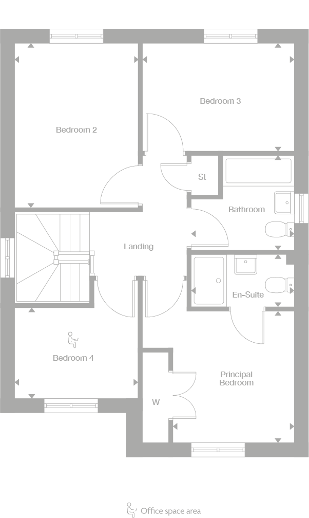 2D floor plan