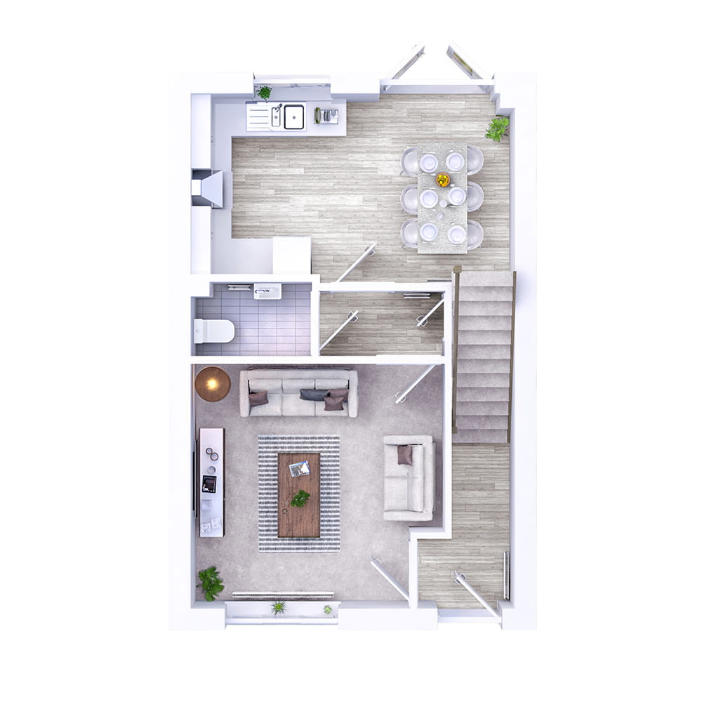 3D floor plan