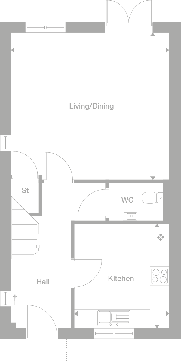 Kemble 3 bedroom house for sale in Tetbury