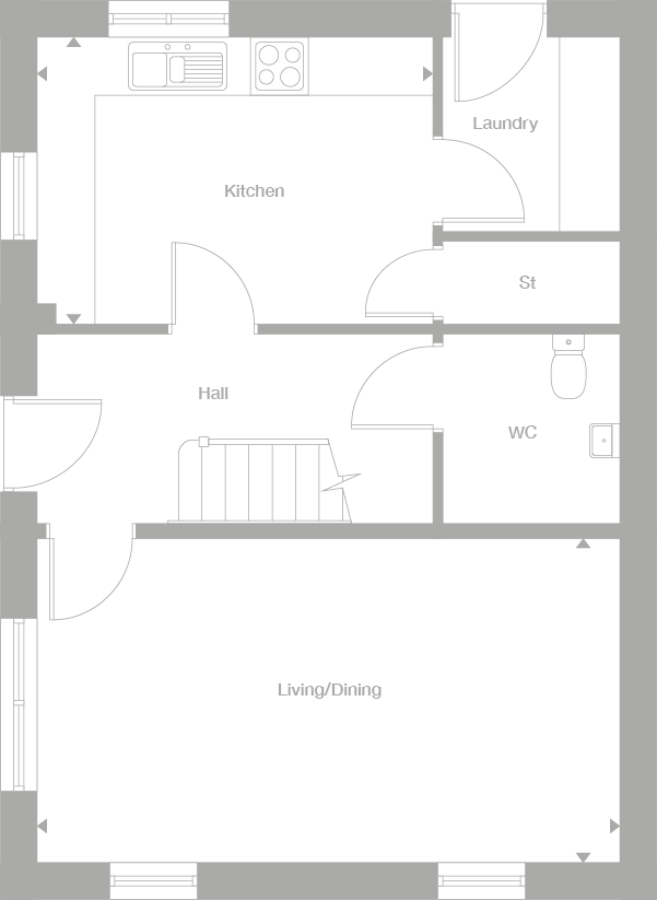2D floor plan