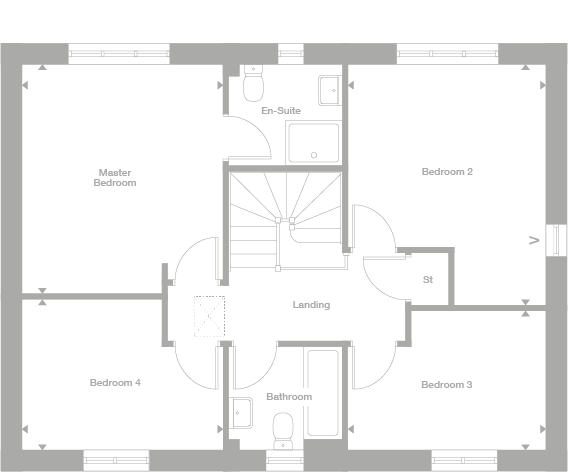 2D floor plan