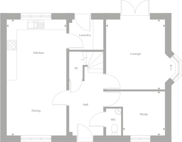 2D floor plan