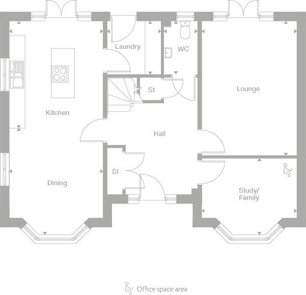 2D floor plan