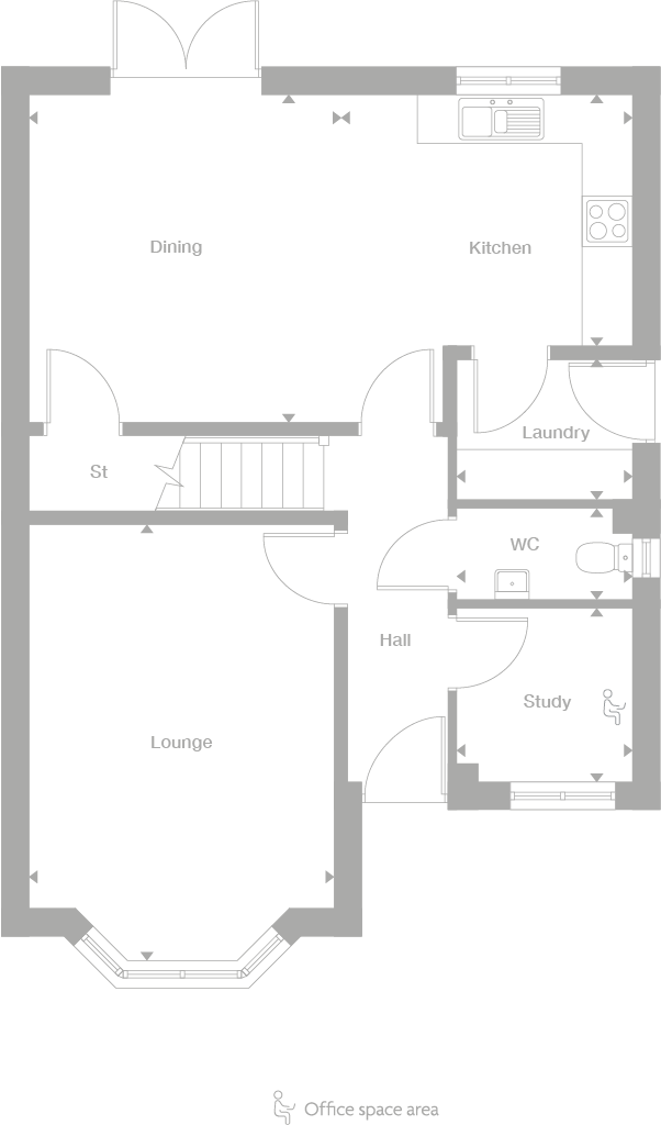 2D floor plan