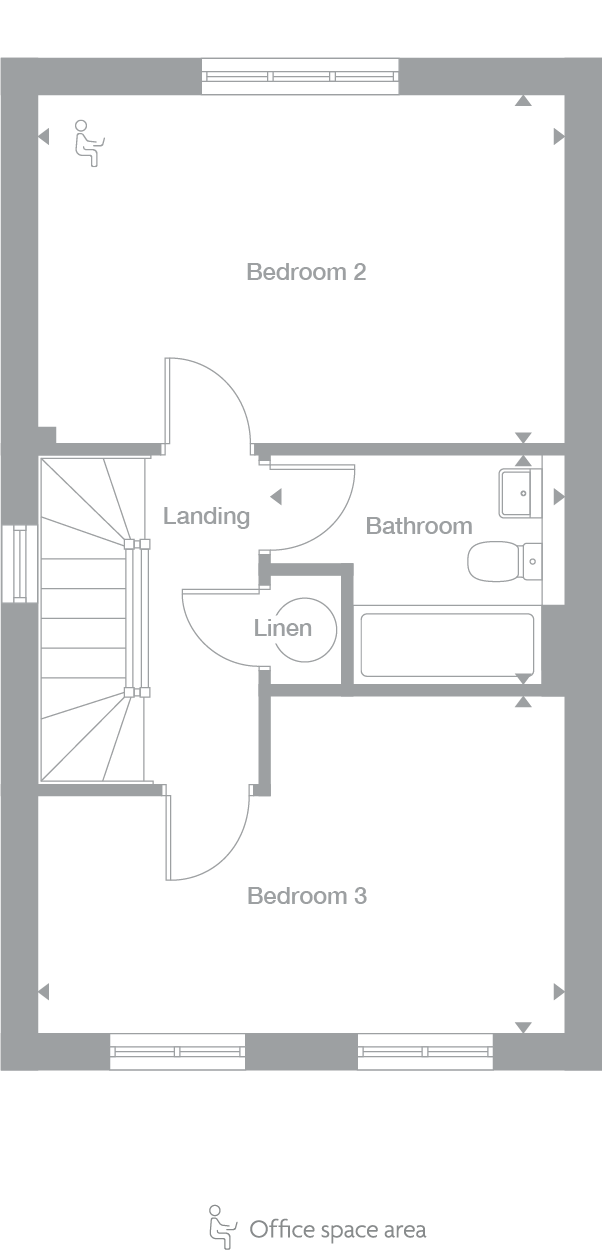 2D floor plan