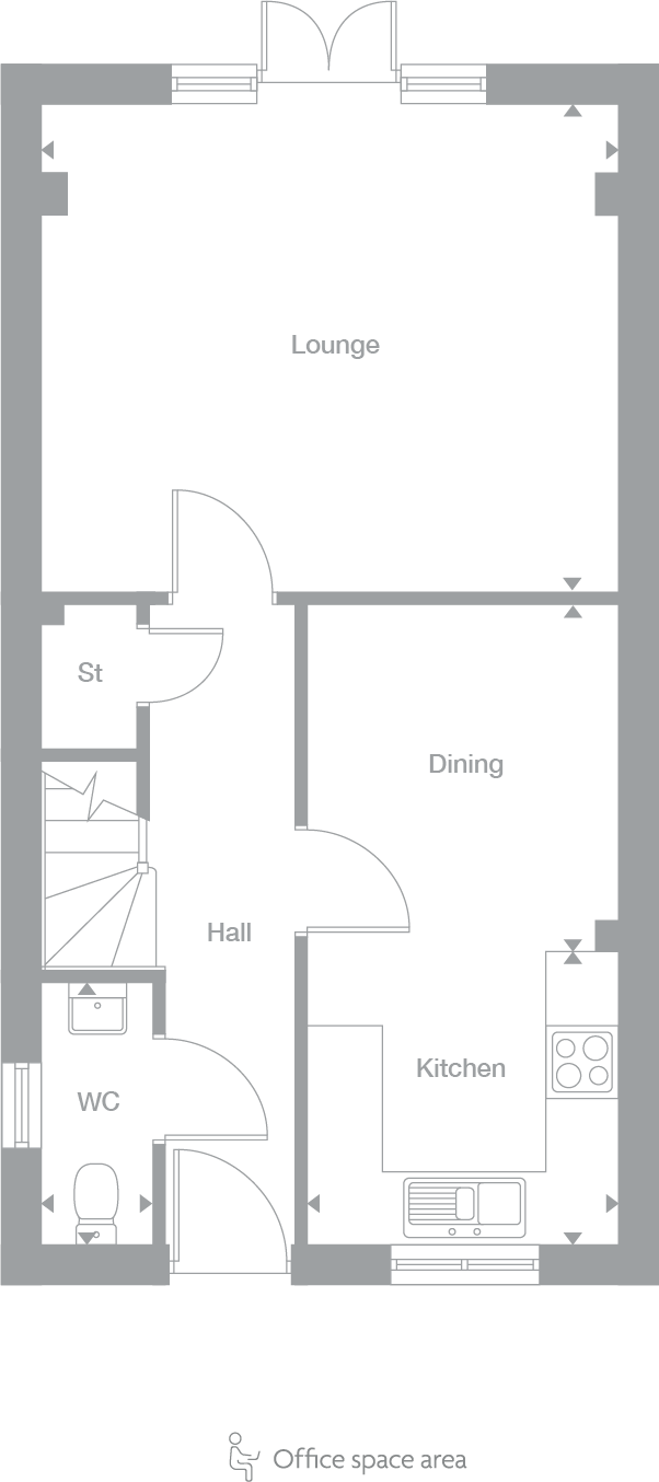 2D floor plan