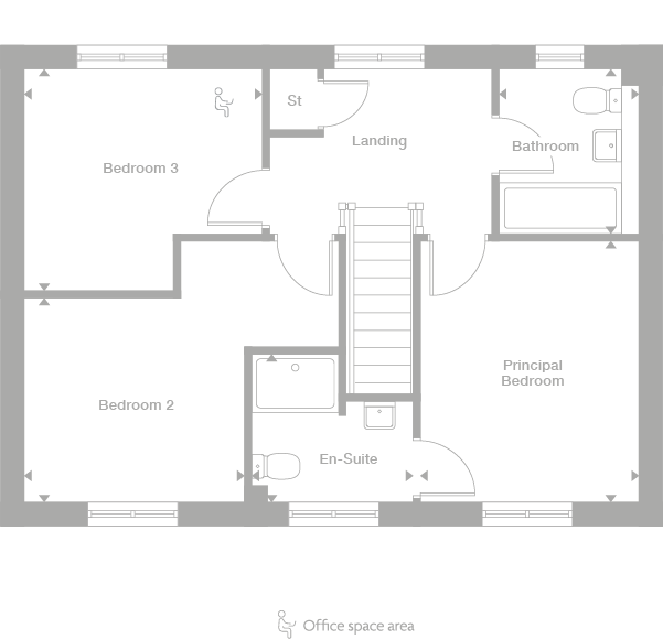 2D floor plan