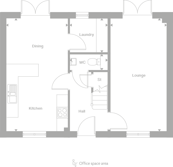 2D floor plan