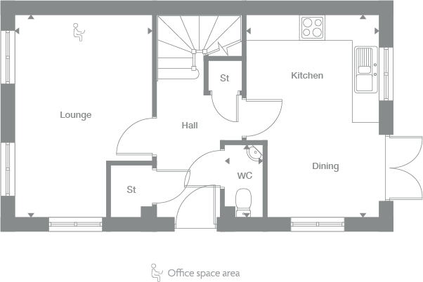 2D floor plan
