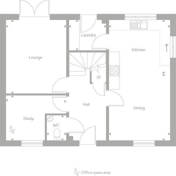 2D floor plan