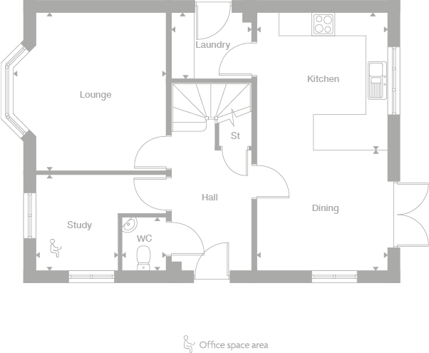 2D floor plan