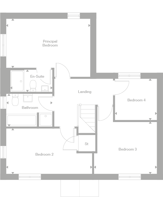 2D floor plan