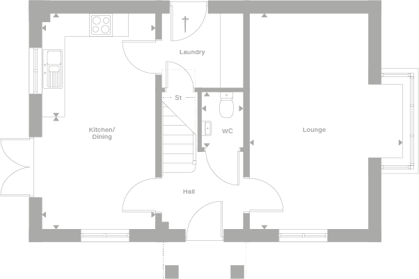 2D floor plan