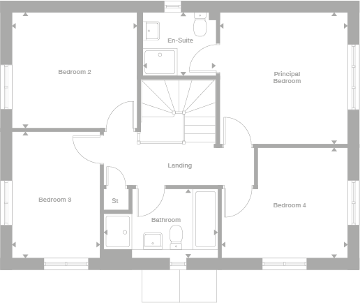 2D floor plan