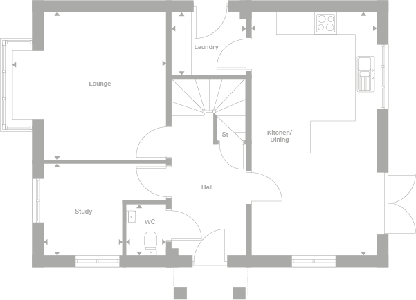 2D floor plan