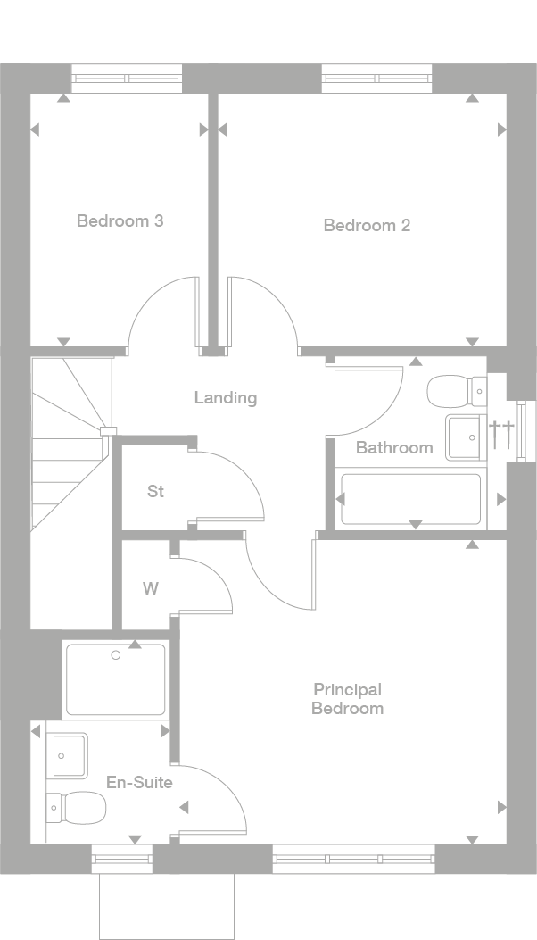 2D floor plan