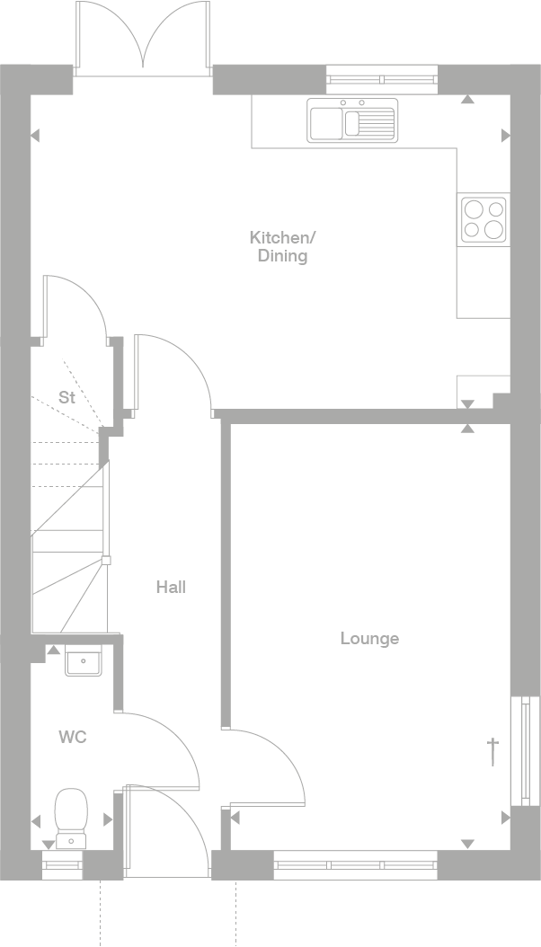2D floor plan