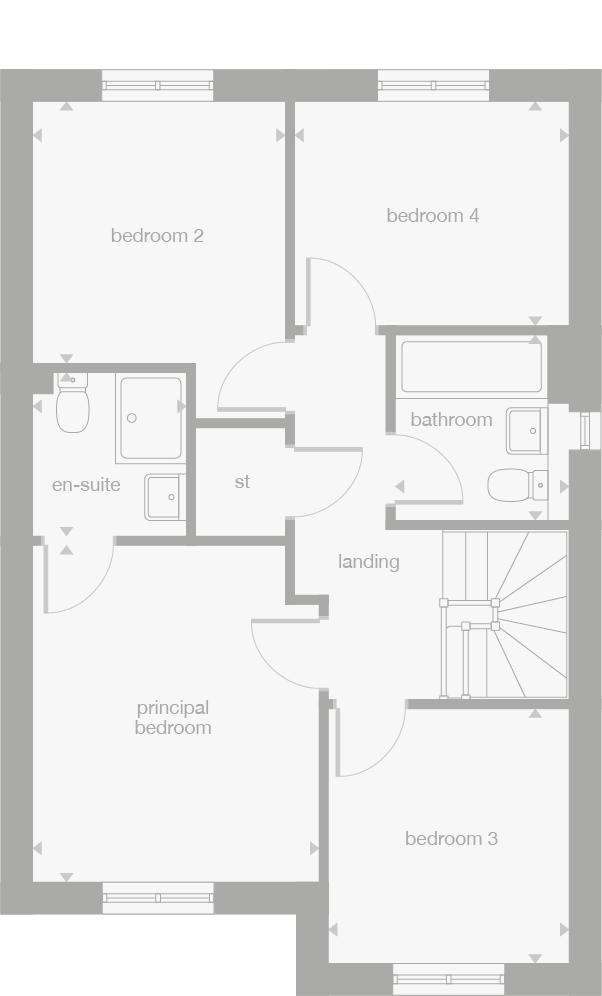2D floor plan