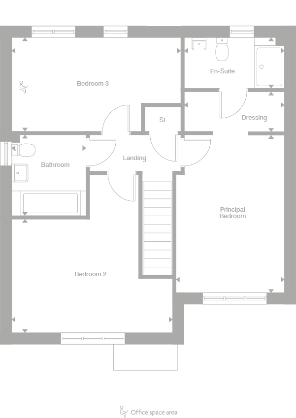 2D floor plan