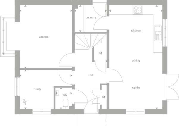 2D floor plan