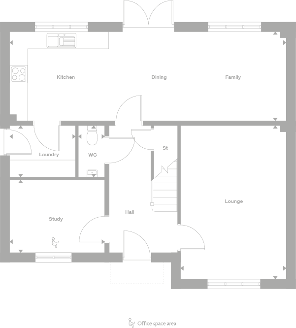 2D floor plan