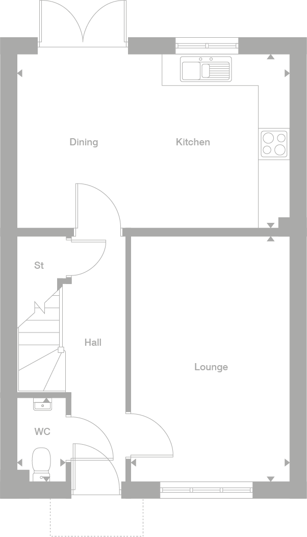 2D floor plan