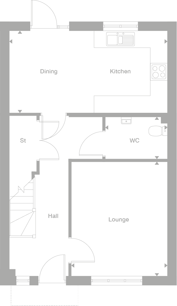 2D floor plan