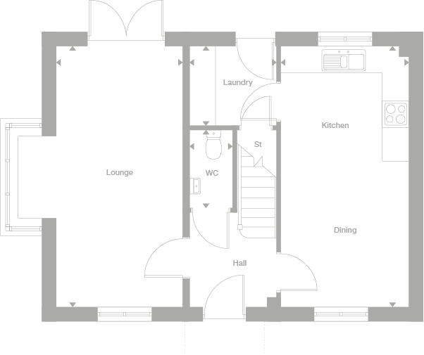 2D floor plan