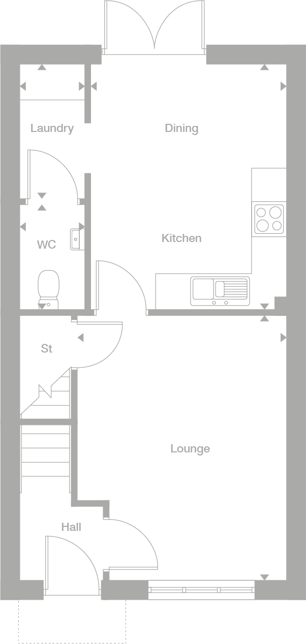 2D floor plan
