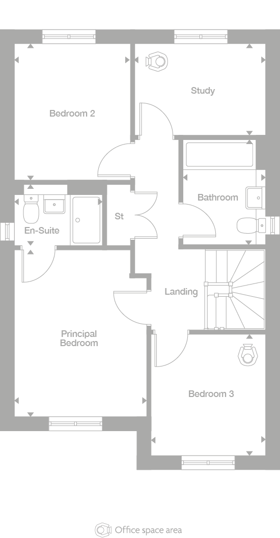 2D floor plan