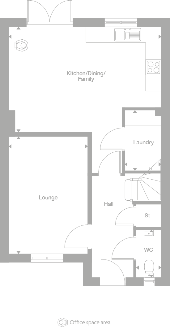 2D floor plan