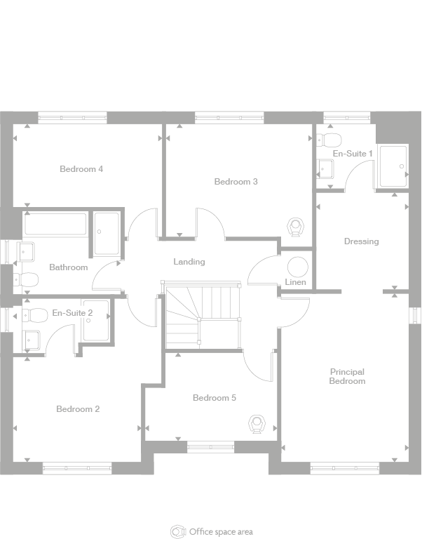 2D floor plan