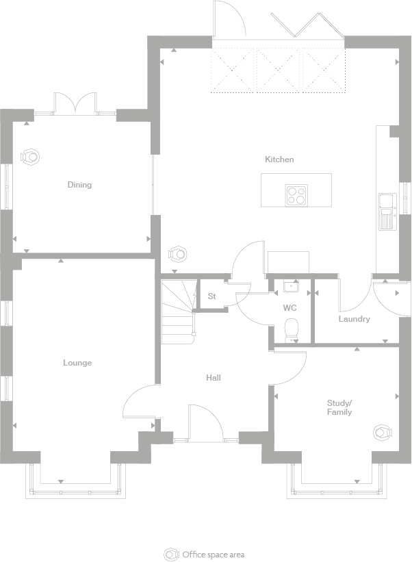 2D floor plan