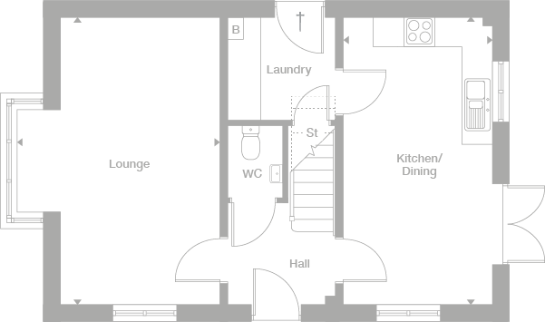 2D floor plan