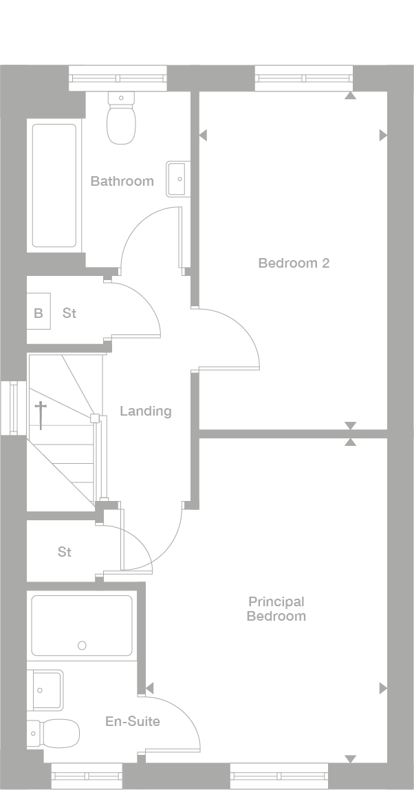 2D floor plan