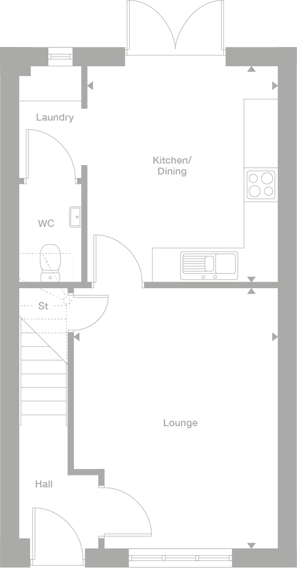 2D floor plan
