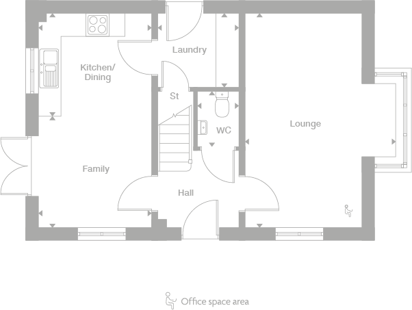 2D floor plan