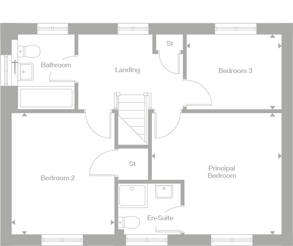 2D floor plan