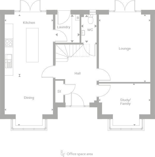 2D floor plan