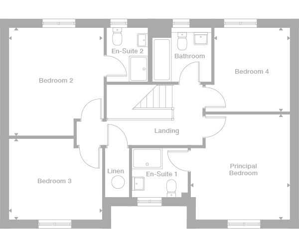 2D floor plan