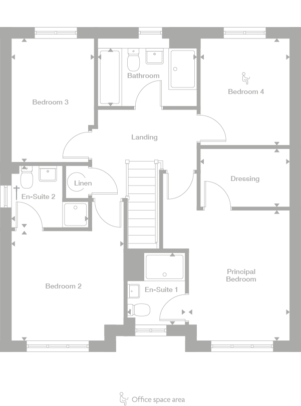 2D floor plan