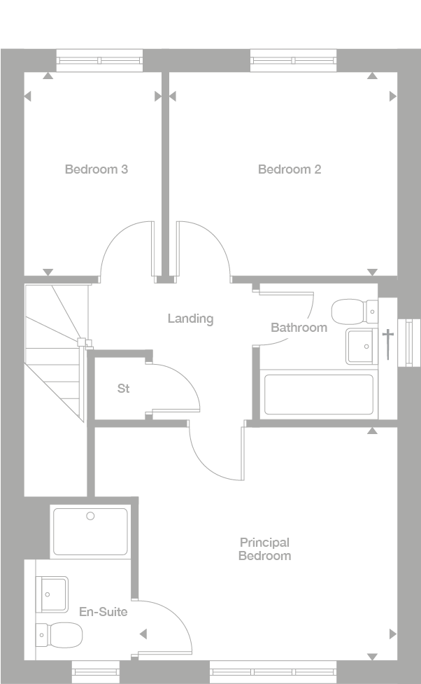 2D floor plan