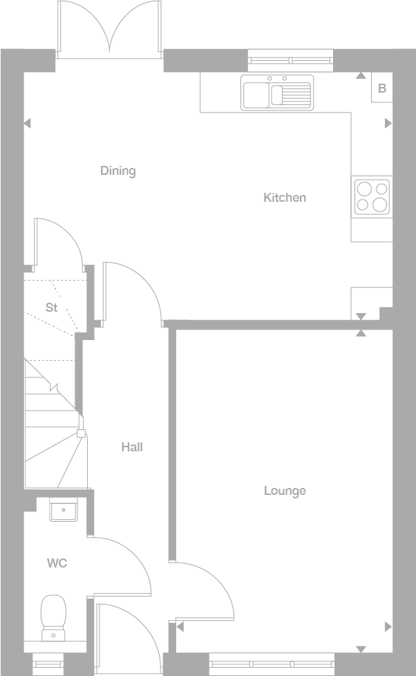 2D floor plan