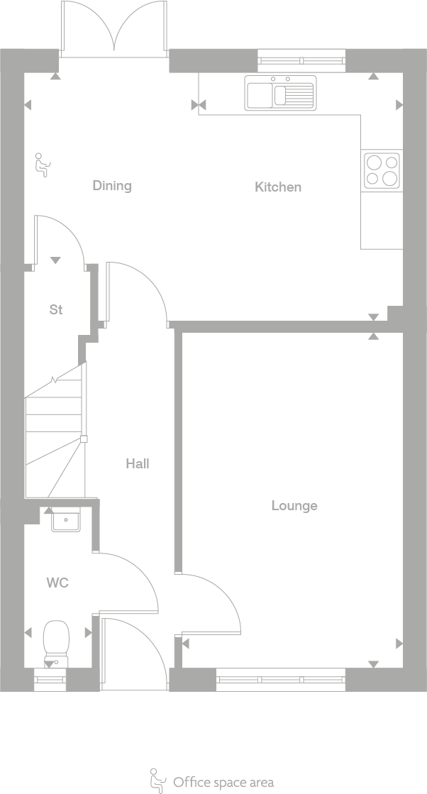 2D floor plan