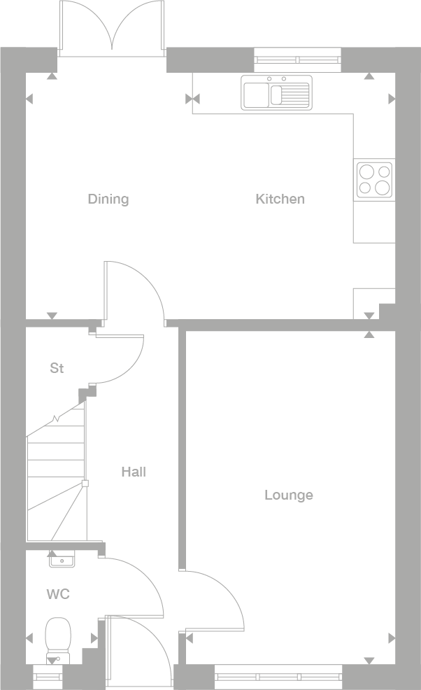 2D floor plan