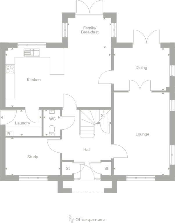 2D floor plan