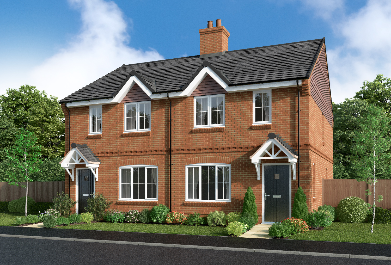 The Lomond 2 bedroom house for sale in Oakley