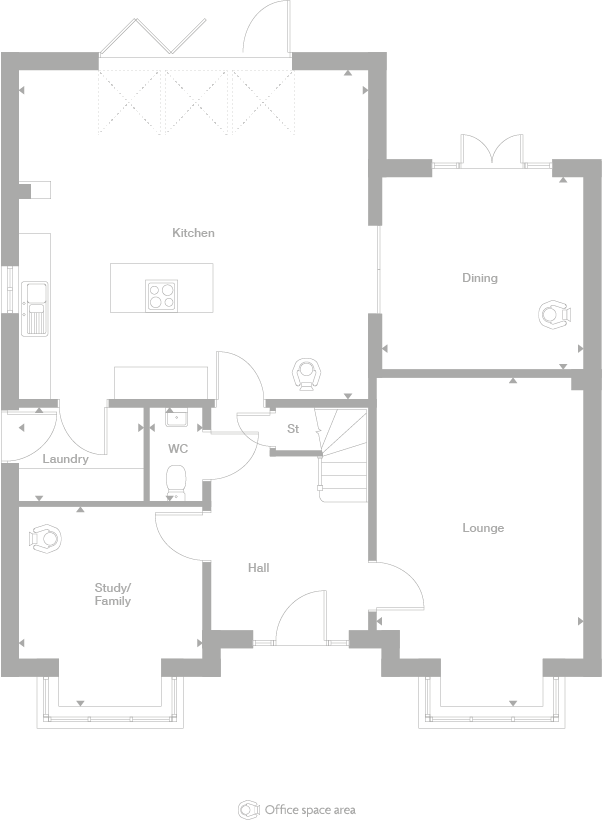 2D floor plan