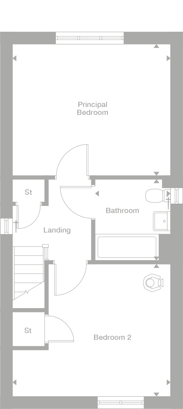 2D floor plan